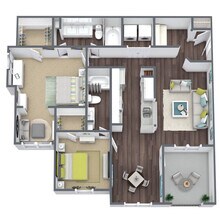 B3, B4, B5 0735 floor plan